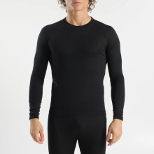 UYN Functional Underwear Long Sleeve Shirt Fusyon Biotech (Merino wool, ideal thermoregulation) black Men