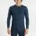 UYN Functional Underwear Long Sleeve Shirt Fusyon Biotech (Merino Wool, Ideal Thermoregulation) Blue Men