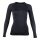 UYN Long Sleeve Shirt Fusyon (made of high-quality merino wool, soft, round neck) Underwear black/anthracite grey Women