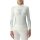 UYN Long Sleeve Fusyon Turtleneck (made of high-quality merino wool, soft, with turtleneck) white Women