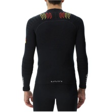 UYN Functional Long-sleeved Shirt Natyon 3.0 Germany Turtle Neck Tight-fitting Underwear Black Men