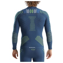 UYN Functional Long Sleeve Shirt Natyon 3.0 Slovenia Turtle Neck Fitted Underwear Dark Blue/Green Men's