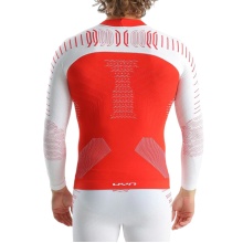 UYN Functional Long Sleeve Shirt Natyon 3.0 Turtle Neck (tight fit) Austria/Österreich red/white Men's