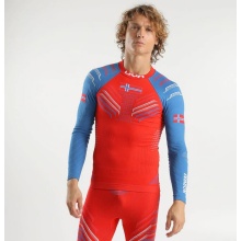 UYN Functional Long-Sleeve Shirt Natyon 3.0 Norway Turtle Neck tight-fitting Underwear red/blue Men