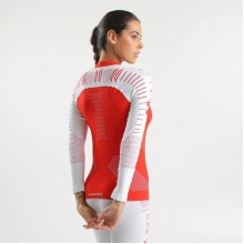 UYN Functional Long Sleeve Shirt Natyon 3.0 Turtle Neck (tight fit) Austria/Österreich red/white Women