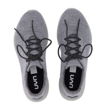 UYN Sneaker Running Shoes Living Cloud (Merino wool, lightweight and flexible) grey melange Men