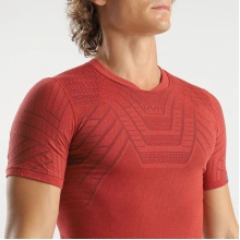 UYN Sport T-shirt Terracross Shirt with Shouldercell Knit Padding (Support Fit) Short Sleeve 2024 Red Men's