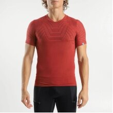 UYN Sport T-shirt Terracross Shirt with Shouldercell Knit Padding (Support Fit) Short Sleeve 2024 Red Men's