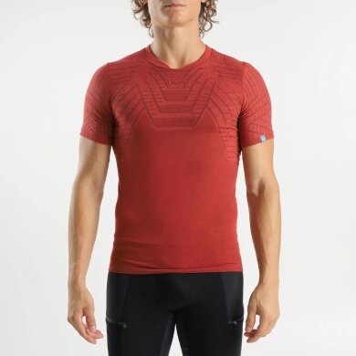 UYN Sport T-shirt Terracross Shirt with Shouldercell Knit Padding (Regular Fit) Short Sleeve 2024 red Men's