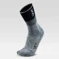 UYN Hiking Sock Trekking One Cool (Natex Bio-Fiber, lightweight, without cuffs) grey/black Men - 1 Pair