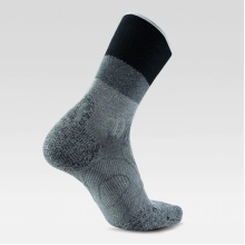 UYN Hiking Sock Trekking One Cool (Natex Bio-Fiber, lightweight, without cuffs) grey/black Men - 1 Pair