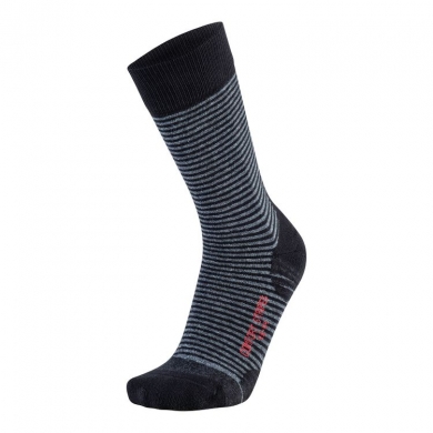 UYN Daily Sock Crew Athlesyon Comfort Stripes black/anthracite grey- 1 pair