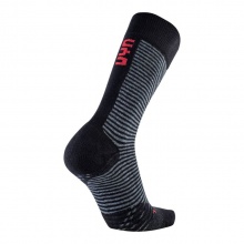 UYN Daily Sock Crew Athlesyon Comfort Stripes black/anthracite grey- 1 pair