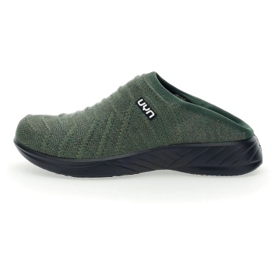 UYN Sneaker-Slipper Sabot Wool 3D Ribs (Merino wool) khaki/green Men