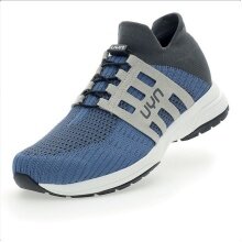 UYN Sneaker Running Shoes Nature Tune (Merino wool, flexible, seamless) blue/grey Men