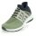 UYN Sneaker Running Shoes Nature Tune (Merino wool, flexible, seamless) green/anthracite grey Men