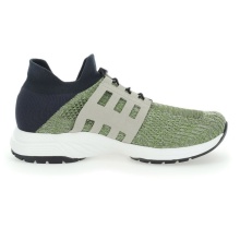 UYN Sneaker Running Shoes Nature Tune (Merino wool, flexible, seamless) green/anthracite grey Men