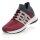 UYN Sneaker Running Shoes Nature Tune (Merino wool, flexible, seamless) red/grey Men