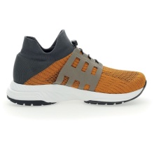 UYN Sneaker Running Shoes Nature Tune (Merino wool, flexible, seamless) mustard yellow/grey Men