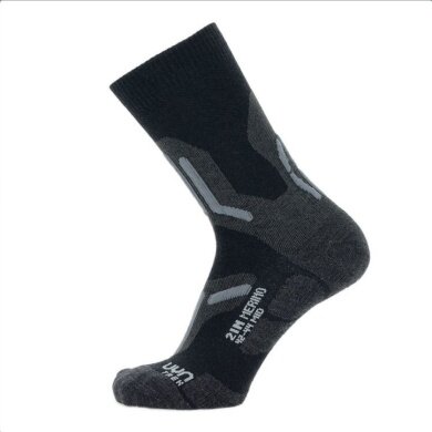 UYN Trekking Sock Merino 2in Mid grey/black Men - 1 Pair