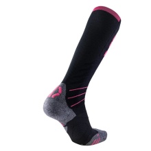 UYN Ski Sock Ski Evo Race (thin, protective, made of Natex) black/pink Women- 1 Pair