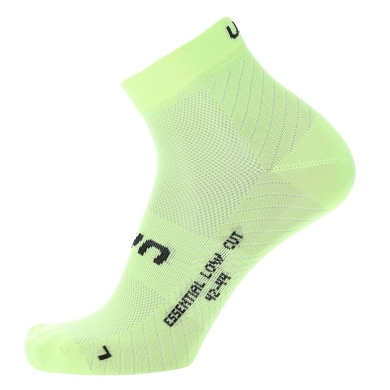 UYN Daily Sock Essential Low Cut Lime Green - 2 Pack