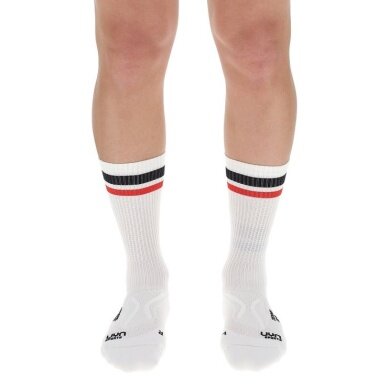 UYN Tennis Sock Crew white/black Men - 1 Pair