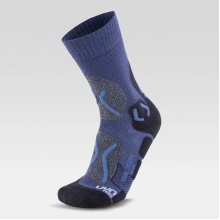 UYN Trekking Sock Cool Merino (Merino Wool/Natex) denim blue/indigo Men - 1 Pair