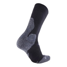 UYN Trekking Sock Cool Merino (Merino Wool/Natex) black/grey melange Men - 1 Pair