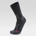 UYN Trekking Sock Explorer Comfort (comfortable, breathable, for demanding mountain tours) black/gray Men - 1 pair