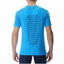 UYN Sport T-shirt Padel Series Shirt (maximum freedom of movement) Short sleeve blue Men