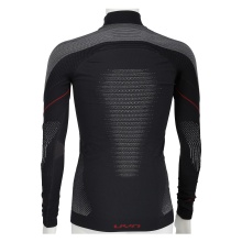 UYN Functional Long-sleeved Shirt Evolutyon Turtle Neck close-fitting Underwear charcoal/white/red Men