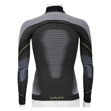 UYN Functional Long-sleeved Shirt Evolutyon Turtle Neck Melange close-fitting Underwear anthracite/blue/yellow Men