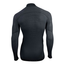 UYN Long Sleeve Fusyon Turtleneck (made of high-quality merino wool, soft, with roll neck) black Men