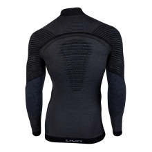 UYN Long Sleeve Fusyon Turtleneck (made of high-quality merino wool, soft, with roll neck) grey Men