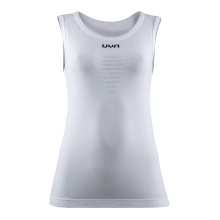 UYN Tank Top Energyon sleeveless (light underwear made from bio-based NATEX) tight-fitting white Women