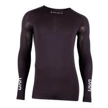 UYN Functional Long-Sleeve Shirt Energyon (Underwear made of bio-based NATEX) tight-fitting black Men