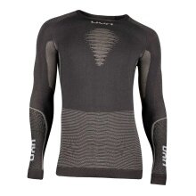 UYN Functional Long Sleeve Shirt Energyon (Underwear made of bio-based NATEX) tight-fitting grey Men