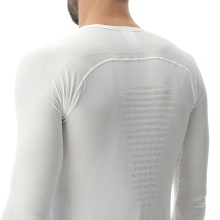 UYN Functional Long Sleeve Shirt Energyon (Underwear made of bio-based NATEX) tight-fitting white Men