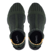 UYN Sneaker Running Shoes Urquiola Urban (Merino Wool, Waterproof Inner Lining) Khaki/Green Men