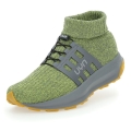 UYN Sneaker Running Shoes Uynner Hero (Merino Wool, Seamless, Waterproof) Green Men