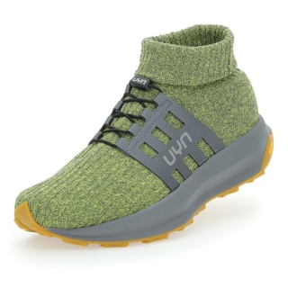 UYN Sneaker Running Shoes Uynner Hero (Merino Wool, Seamless, Waterproof) Green Men