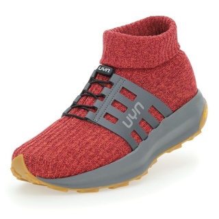 UYN Sneaker Running Shoes Uynner Hero (Merino Wool, Seamless, Waterproof) Orange Red Men