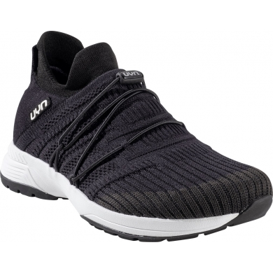 UYN Sneaker Running Shoes Free Flow Tune (Merino Wool/Knit) black/carbon grey Men