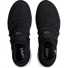 UYN Sneaker Running Shoes Free Flow Tune (Merino Wool/Knit) black/carbon grey Men