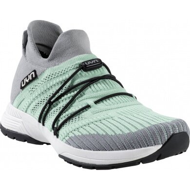 UYN Sneaker Running Shoes Free Flow Tune (Merino Wool/Knit) Mint Green/Silver Women