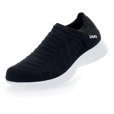 UYN Sneaker Running Shoes 3D Ribs (Natex) black/charcoal grey Men