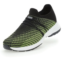 UYN Sneaker Running Shoes Zephyr (breathable, lightweight, flexible) green/black Men