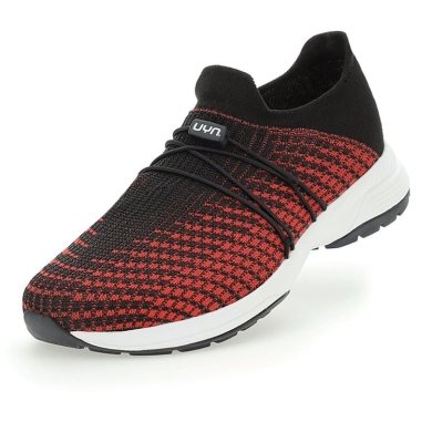 UYN Sneaker Running Shoes Zephyr (breathable, lightweight, flexible) red/black Men