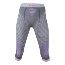 UYN Functional Underpants Fusyon Pant Medium (made of high-quality merino wool) anthracite grey/purple Women